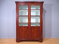 SCHÖNE BIEDERMEIER VITRINE - HAMBURG UM 1840 / MAHAGONI Leipzig - Schönefeld-Abtnaundorf Vorschau