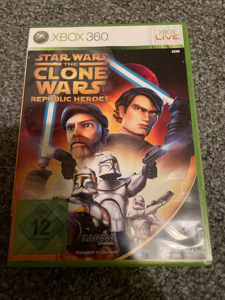 Star Wars the clone wars Xbox 360 in Hamburg