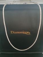 Diamonique Strumpf-Collier/Kette/NEU/925 Sterling Silber/QVC Sachsen-Anhalt - Halle Vorschau