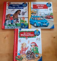 3 Kinderbücher ?wieso,weshalb,warum Pferde/Autos/Weihnachten Bayern - Trostberg Vorschau