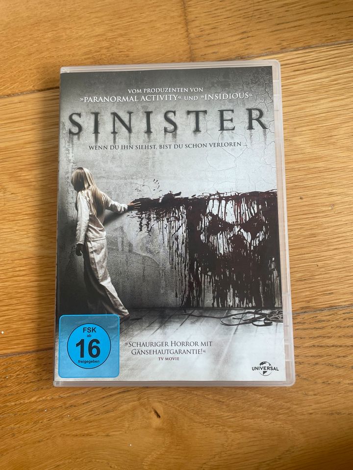 verschiedene Horrorfilme auf DVD/Blu-ray in Mainz