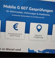 Wohnwagen Wohnmobil Wohnmobilheim Gasprüfung Elten Nordrhein-Westfalen - Wesel Vorschau