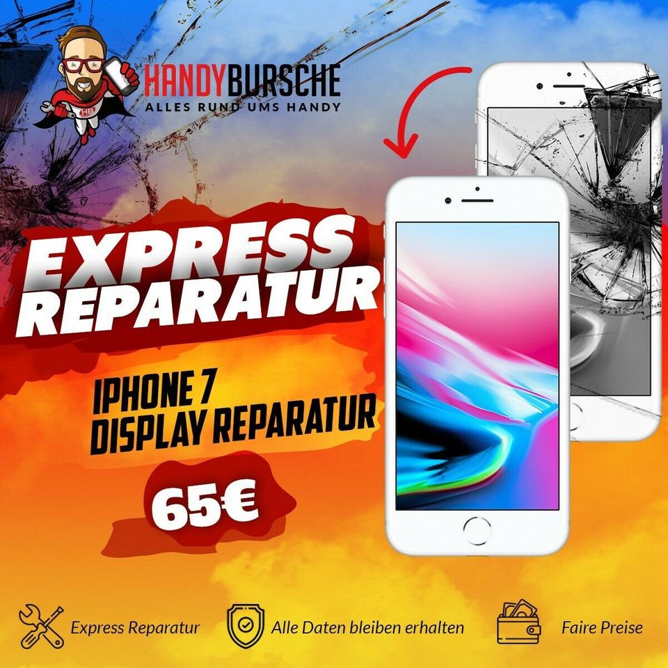 iPhone XR - Lcd Display Reparatur + Panzerglas in Erkelenz