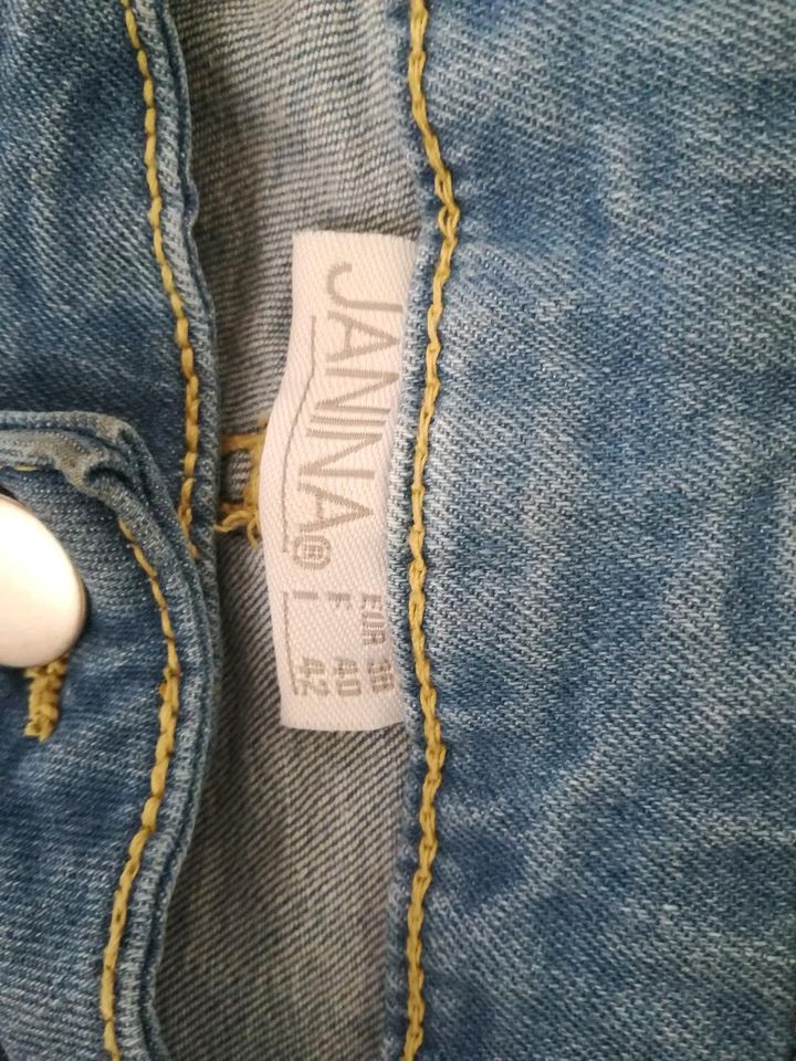 Damen Jeans Stretch Gr. 38 Hellblau in Freiburg im Breisgau