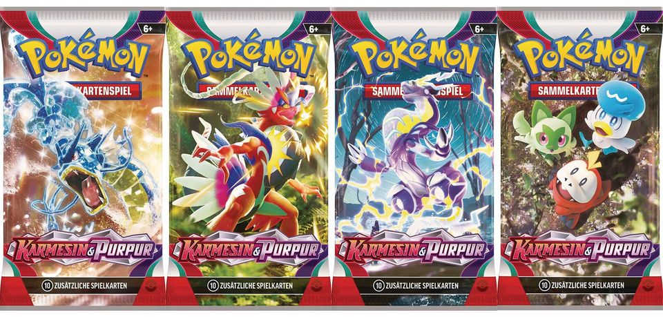 Pokemon - Booster Karmesin & Purpur DE in Koblenz