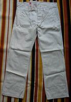 NORTH NO NAME HBT HERRINGBONE TWILL STRIPE PANTS CREAM BLUE JAPAN Niedersachsen - Hildesheim Vorschau