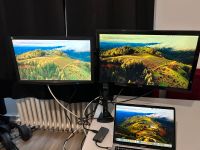 2 monitors, Toshiba dynadoc, monitor arms Berlin - Spandau Vorschau