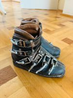 Rarität: Leder Ski Stiefel von Munari braun Dekoration Bayern - Bayreuth Vorschau