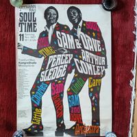Plakat Poster 1967 Soul Time :  Sam & Dave - Percey Sledge - u.a. Hessen - Langen (Hessen) Vorschau