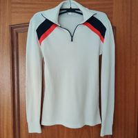 Mäser Ski-Shirt, Sport-Shirt Damen Gr. 2 (36), weiß, vintage Bayern - Gersthofen Vorschau