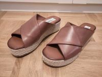 Sandalen braun aus Leder Düsseldorf - Bilk Vorschau