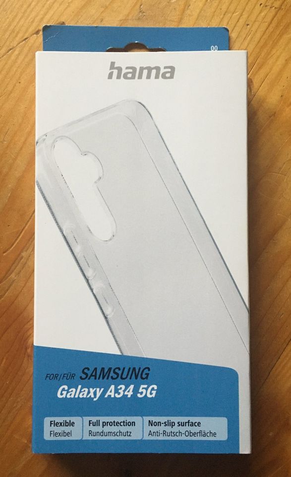 Cover "Crystal Clear" für Samsung Galaxy A34 5G, Transparent in Dietfurt an der Altmühl