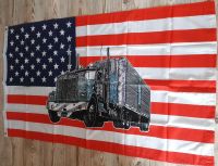 Nr. 201: Banner Flagge Fahne USA Amerika Truck LKW - Gr. 150x90cm Rheinland-Pfalz - Rengsdorf Vorschau