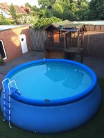 Pool 550cm mit Sandfilteranlage und Zubehör Niedersachsen - Lingen (Ems) Vorschau