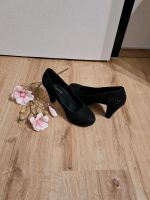 Pumps von Puccetti, Schuhcenter, Gr. 38, schwarz, Strass Nordrhein-Westfalen - Erkelenz Vorschau