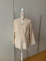 Strickjacke Wickeljacke Grobstrick creme Bayern - Raubling Vorschau