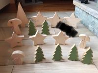 Holz Dekoration Weihnachten unbenutzt Niedersachsen - Osnabrück Vorschau