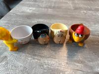 Eierbecher Ferrero Kinder Schaf Lamm Huhn Küken Eier Becher Schleswig-Holstein - Großhansdorf Vorschau