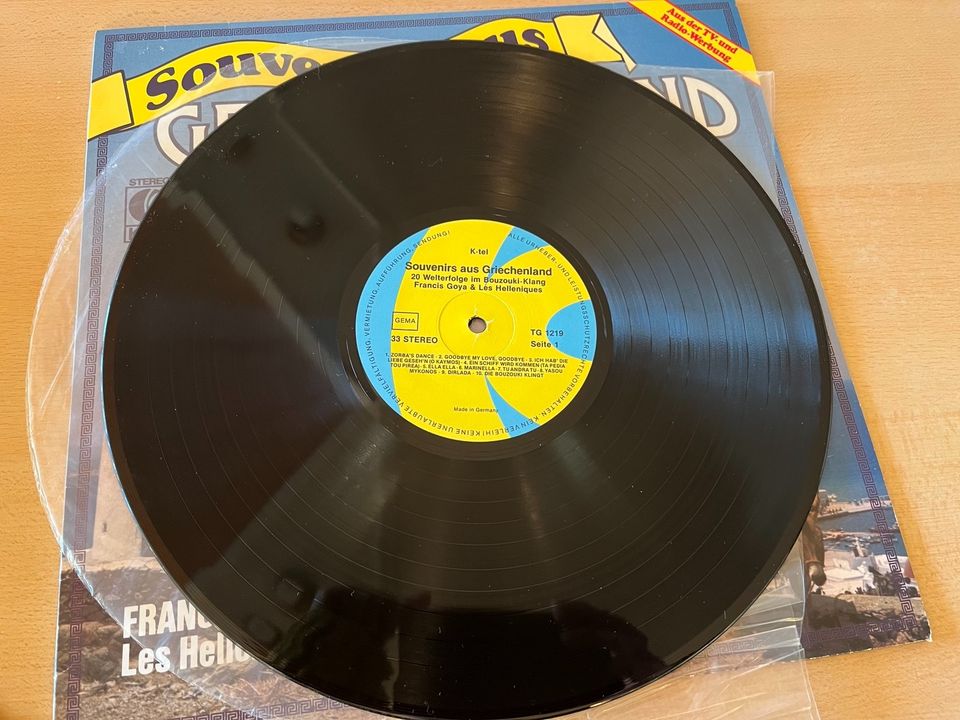 Souvenirs aus Griechenland Schallplatte Vinyl LP Bouzouki Klang in Gießen