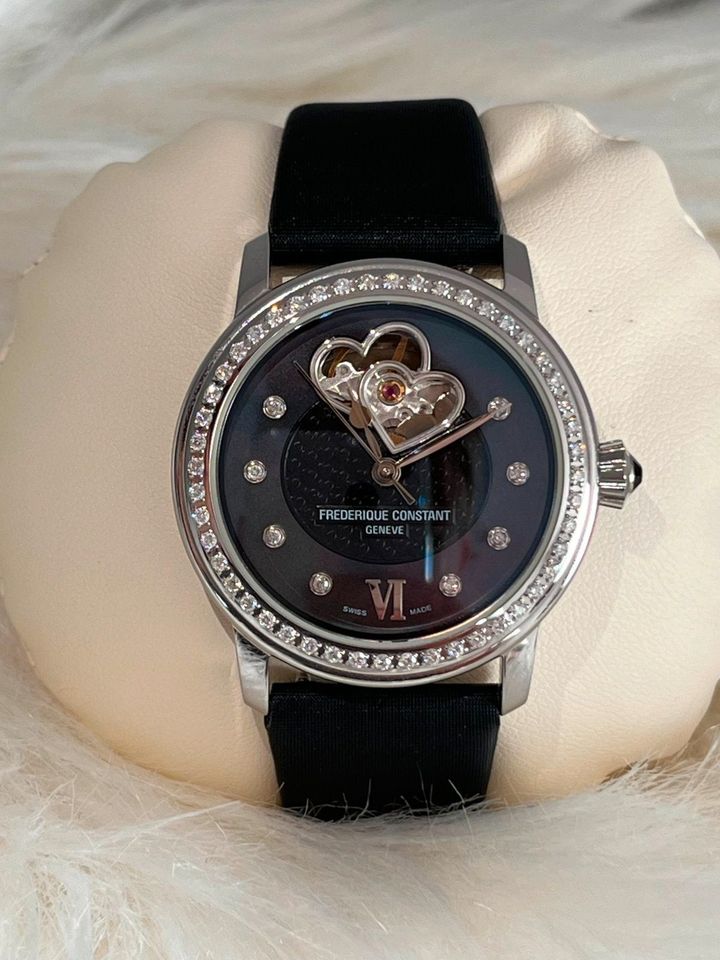 Damenuhr Frederique Constant Ladies Automatic Double Heart Beat in Erlangen