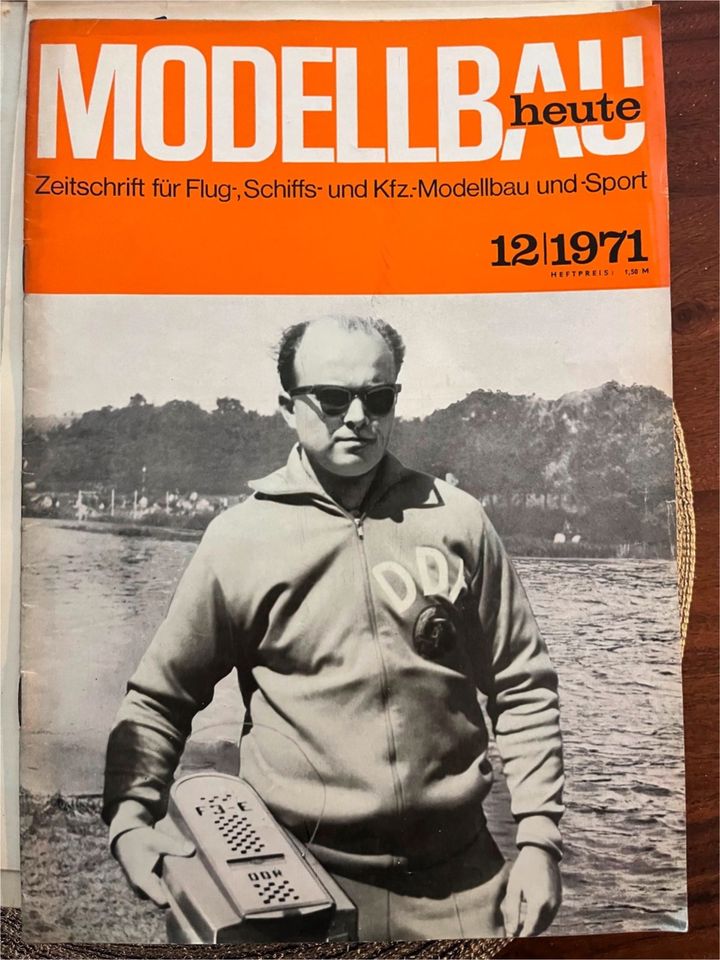 Zeitschrift Modellbau heute 1-12/1971 außer 5/1971 in Taucha