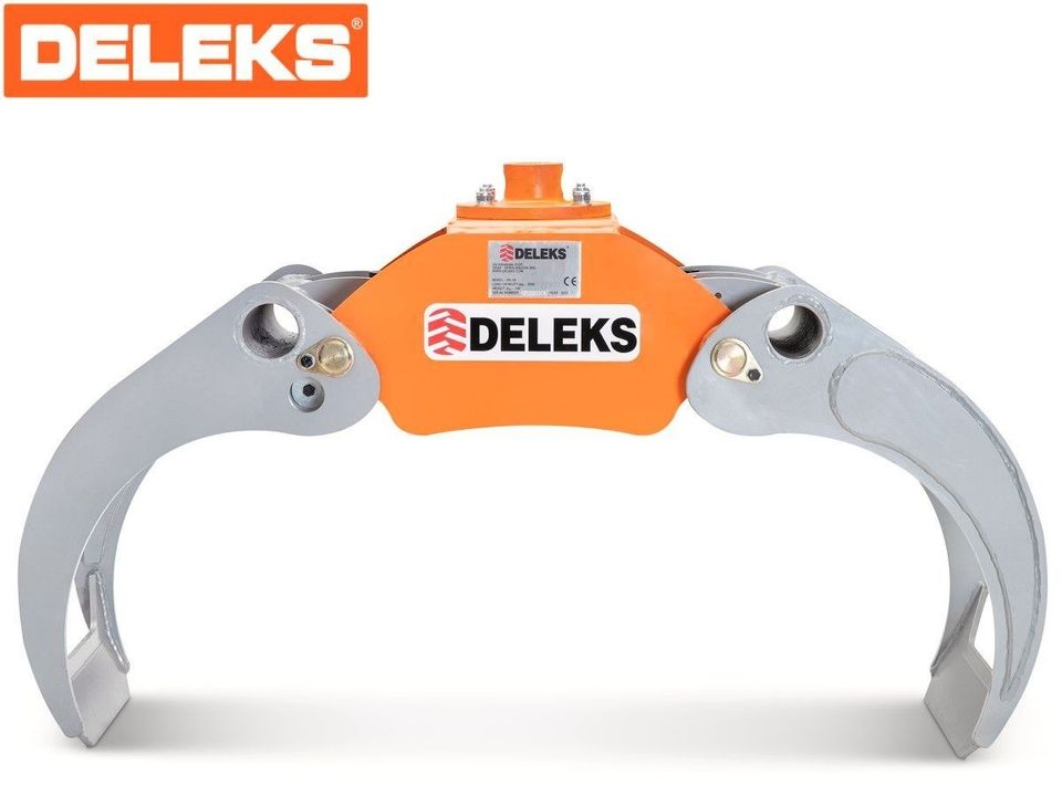 DELEKS® DK-16 Holzzange, Holzgreifer für Bagger 4 bis 8t in Pfaffenhofen a. d. Glonn