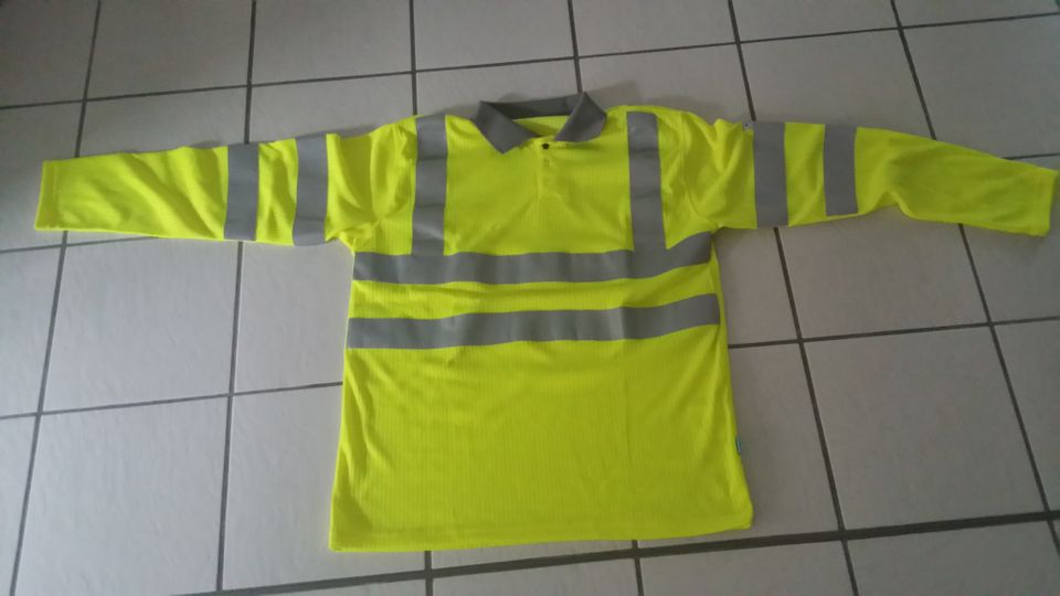 Sioen Warnschutz Polo Fahrrad Langarm Shirt SIO-FIT in Brilon