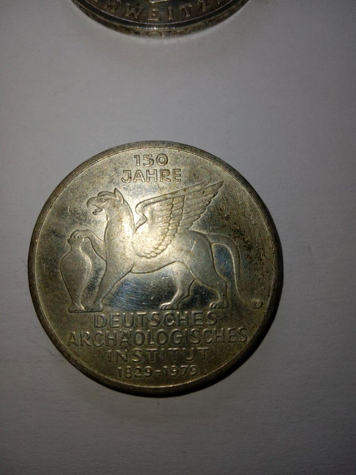 5 DM Münzen, 4 verschiedene in Langwedel