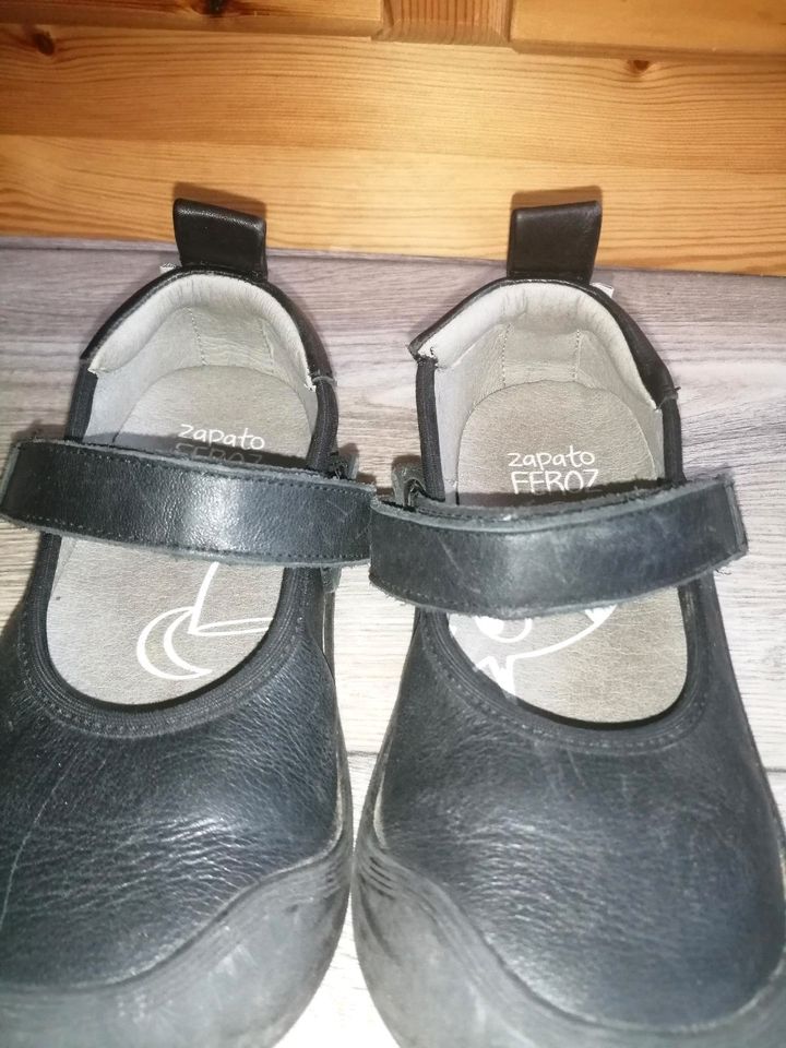 Barfußschuhe 27 zapato feroz, schwarz, Ballerinas Sandalen, Leder in Chemnitz