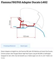 Halterung Markise Fiamma F65S Ducato/Jumper/Boxer, 3teilig Ludwigslust - Landkreis - Hagenow Vorschau