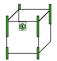 Conbag Big Bag 90x90x90cm,SWL 1000kg,SF:5:1 VPE 5 Hessen - Dietzhölztal Vorschau