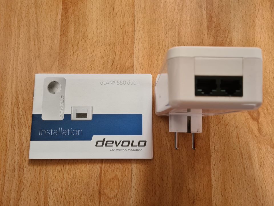 Devolo dLAN 550 duo+, Heimnetzwerk über Stromleitung in Rodgau