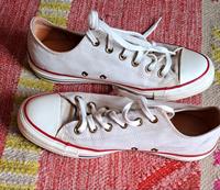 Converse All Star Chucks Leder Gr. 41 natur Hessen - Hüttenberg Vorschau