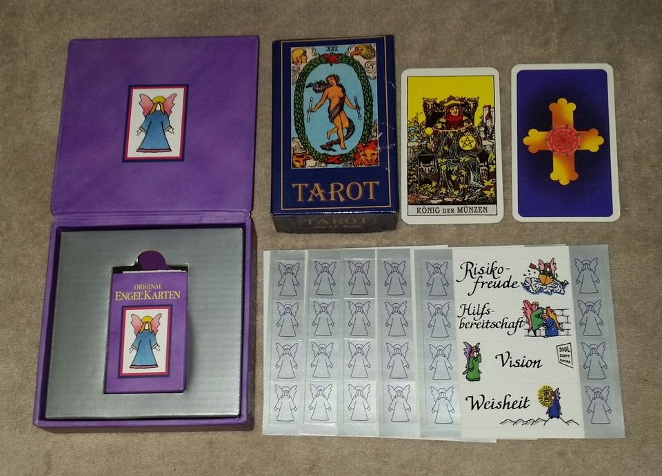 Tarot Karten Engel Karten Orakel Traumdeutung Wahrsagen ab 1,50 in Hamburg