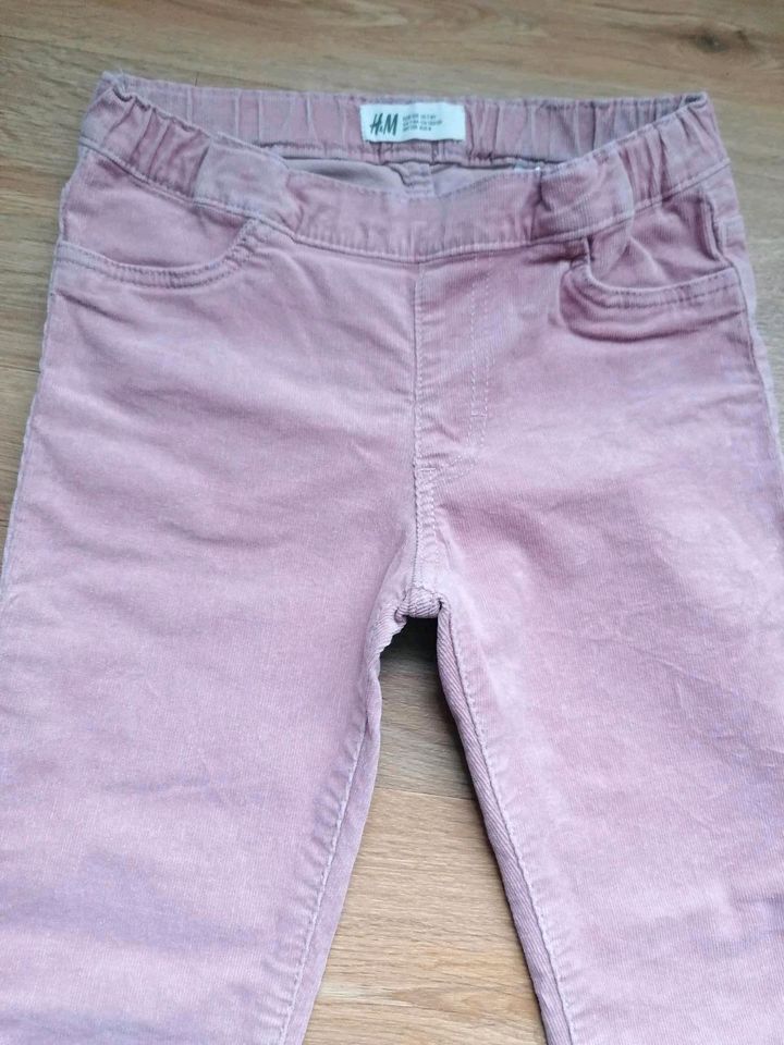 Mädchen, Cord Jeans, Jeggins C&a, 128, altrosa in Oberkochen