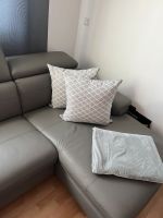 ♥️Graue ledergarnitur/sofa ❤️ Nordrhein-Westfalen - Krefeld Vorschau
