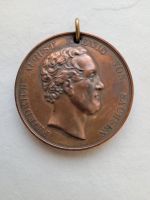 Zinn Medaille von 1850 Friedrich August König von Sachsen Sachsen - Markranstädt Vorschau