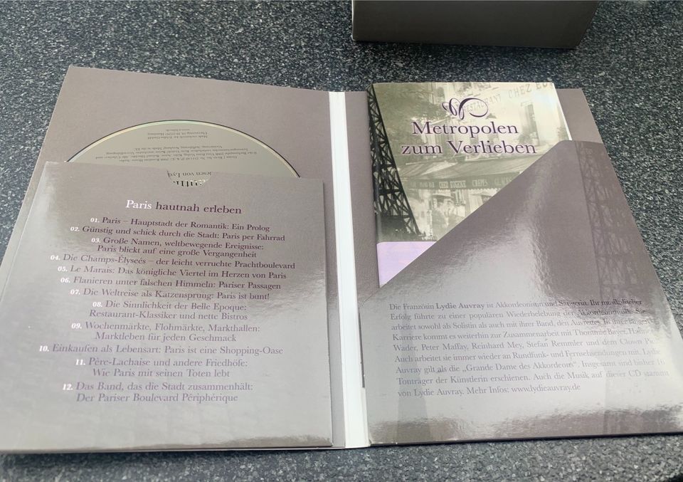 Audio CDs „Metropolen zum Verlieben“ Rom, Paris, Venedig, Prag in Neu Ulm