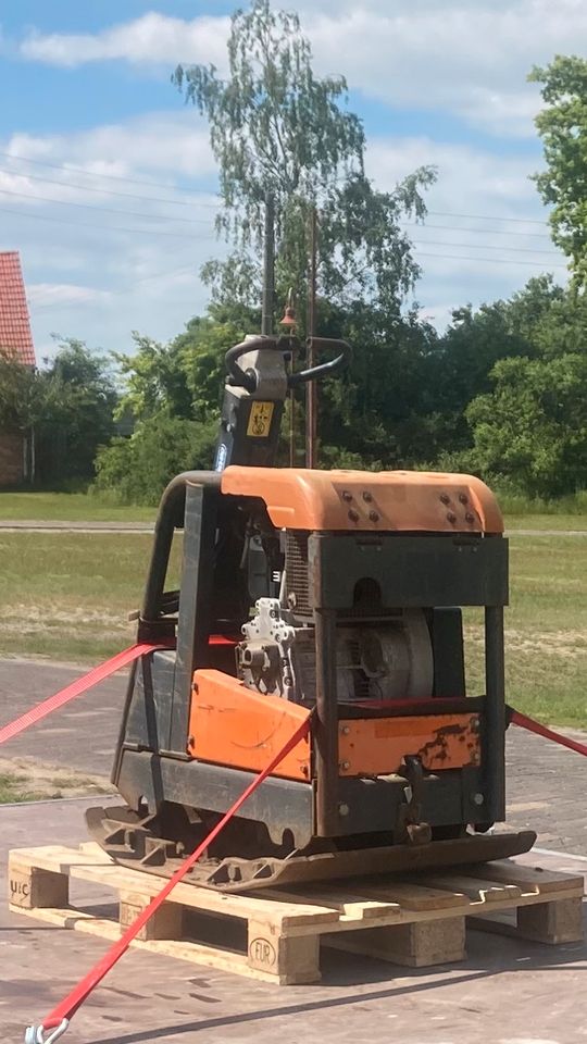 Belle RPC 60/80 Rüttelplatte 500kg Hatz Diesel änh Bomag wacker in Bad Sülze