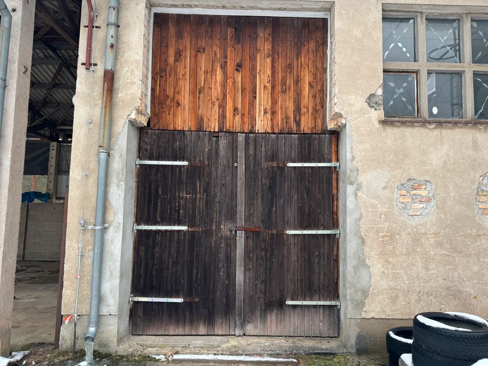 113 m² Garage Boot Wohnwagen Lagerhalle mieten Lager Halle Stellplatz Werkstatt in Fürstenberg/Havel