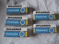 5x Sylvania Flashcube Blitzwürfel 3x 4 Blitze in OVP Blitzbirnen Rheinland-Pfalz - Birkenheide Vorschau