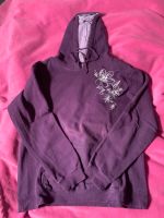 Sweatshirt Hoodie lila mit floralem Muster Größe M Dithmarschen - Heide Vorschau