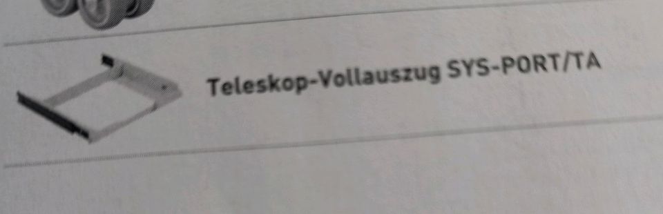 Festool Teleskop-Vollauzug SYS-PORT/TA Neu in Düsseldorf