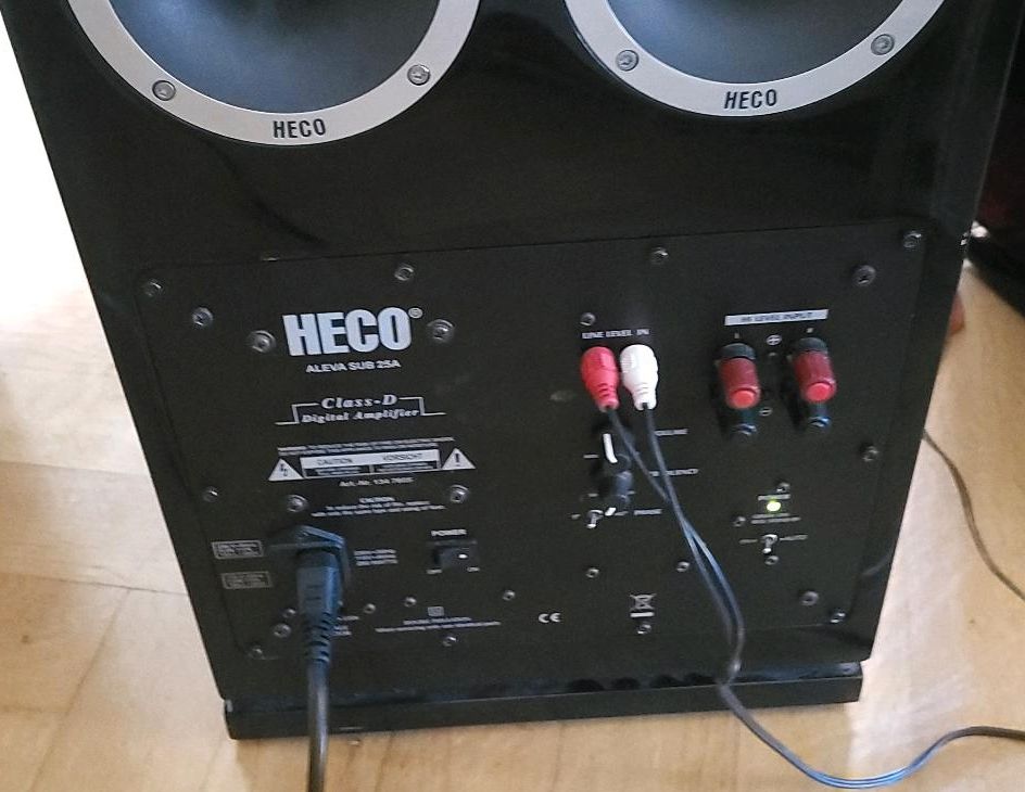 HECO Aleva Sound System - Aleva 400 + Yamaha Verstärker in Leipzig