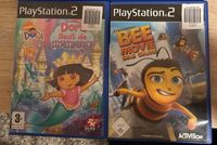 2 x Mädchen Spiele für PlayStation 2 -  DORA + BEE MOVIE Hessen - Hünfelden Vorschau