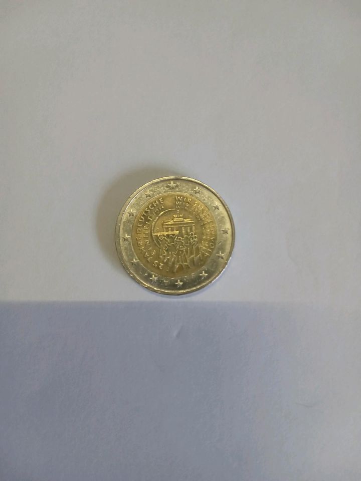 2 Euro Gedenkmünze Deutschland in Büren