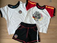EM Deutschland Fußball-Set: Baby-Shirt 2x & Shorts/kurze Hose Leipzig - Leipzig, Zentrum Vorschau