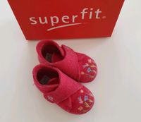 Superfit Hausschuhe Gr 19 rosa mit Klettverschluss und Stickerei Bayern - Weismain Vorschau