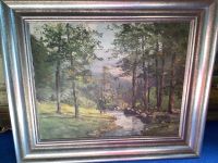 Original Ölgemälde Iseltal Harz R. ?essler 64x54cm Wuppertal - Ronsdorf Vorschau