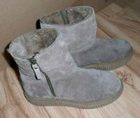 Once Leder Stiefel Gr.37 Stiefeletten Schuhe grau Winterschuhe se Bayern - Bad Neustadt a.d. Saale Vorschau